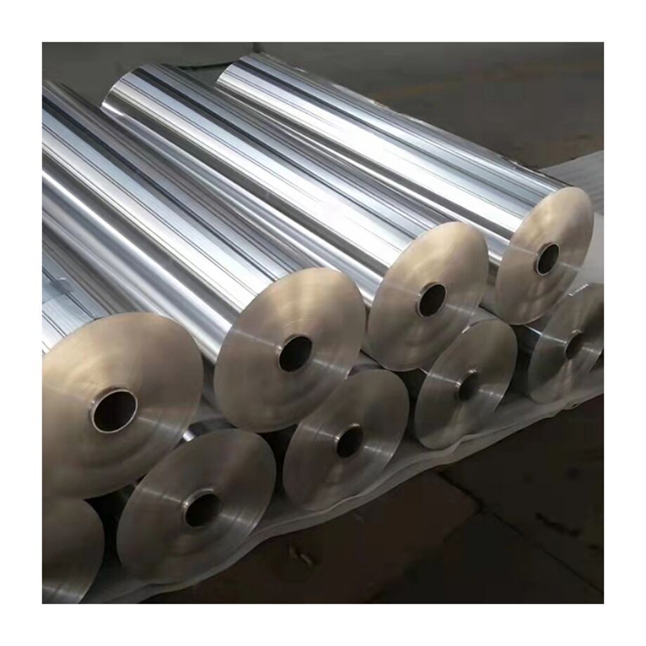 8011 10 Micron Aluminum Foil Jumbo Roll Food Grade Aluminum Foil Roll ...