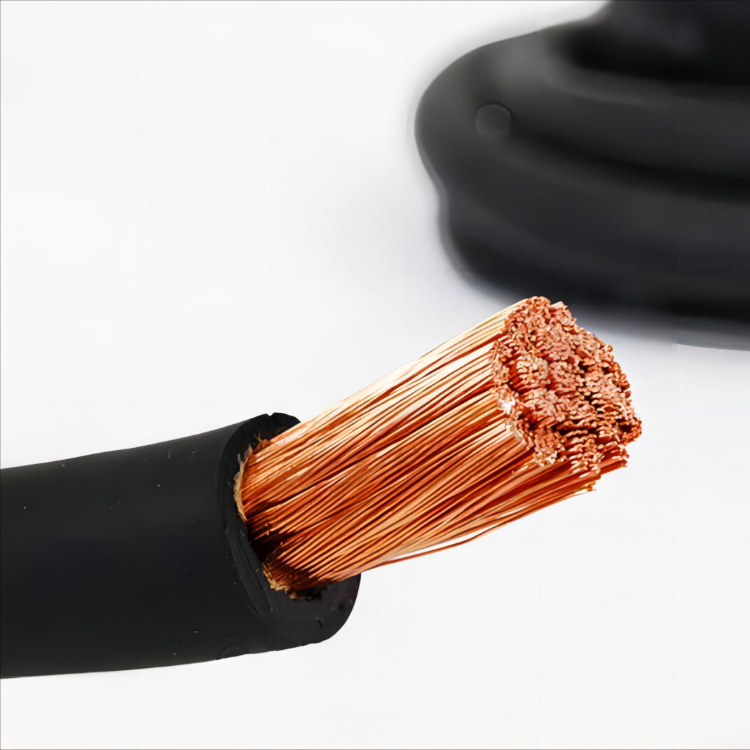 Flexible Copper Conductor Rubber Insulated Electric Welding Wire Cable 16mm2  - China Welding Wire, Electric Welding Cable