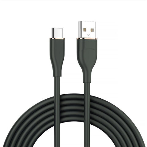 Wholesales Super Fast charging liquid silicone USB-C mobile phone cables JX