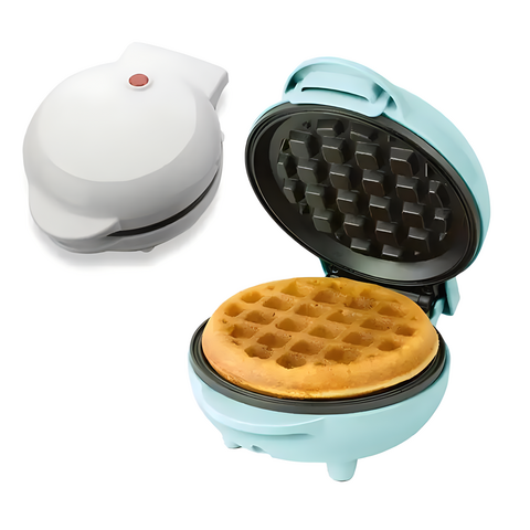 4 Mini Personal Electric Waffle Maker, Hash Browns, French Toast