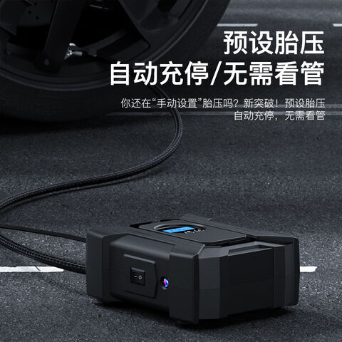 2021 Pompe à air électrique Mini pompe à air électrique numérique 150psi,  2000mah Compresseur de batterie Pompe à air de pneu de voiture pour moto de  moto Boule de vélo