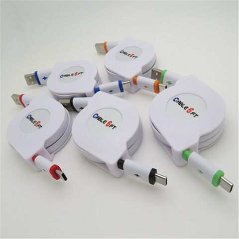 USB Type C Retractable Cable Multi-function Usb Data Lines