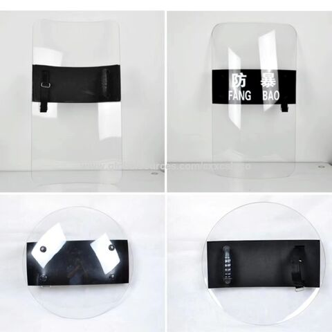 Transparent PC Material Anti Riot Shield