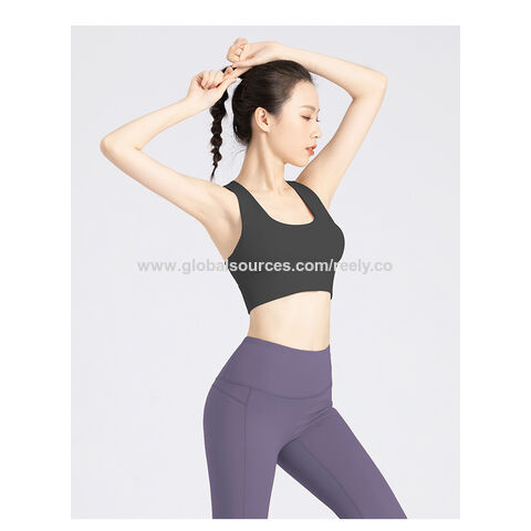 New Collection Yoga Top Quick Drying Tight Fitting Sports Bra - China  Leggings and Yoga Pants price