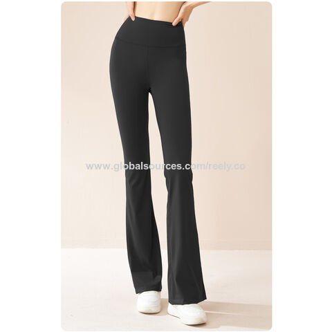 Wholesale Women High Quality Gym Fitness Sets Solid Color Yoga Wide Leg  Pants with Waist Drawstring - China Yoga Set and Sport Suit price
