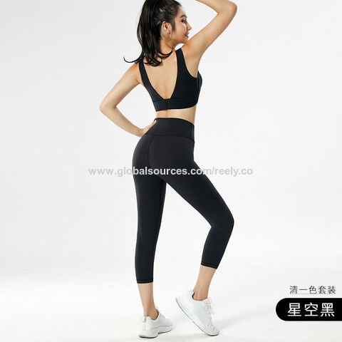 Traje de mujer ropa de deporte Fitness Deporte Femenino de manga larga de  desgaste trajes para correr gimnasio yoga - China Gimnasio el vestido y traje  deportivo precio