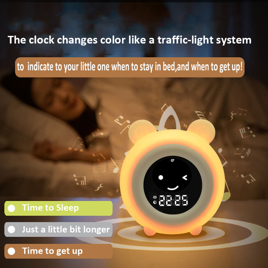 Factory Direct High Quality China Wholesale Led Colorful Change Wake Up ...