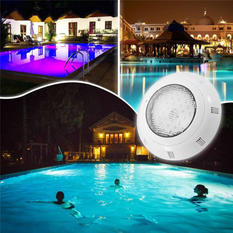 Manufacturer 24w 12v Led Swimming Pool Light Rgb Ip68 Waterproof Underwater  Lighting Lamp Submersible Pond Bulb Wall Mounted, Swimming Pool Light,  Underwater Lamp, Submersible Pond Bulb - Buy China Wholesale Led Underwater