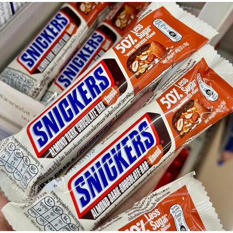 SNICKERS Milk Chocolate, International Candy, 50g Bars (Choose:6 Or 12) On  Sale!