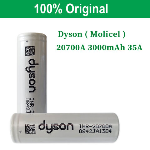 Buy Wholesale China Original Molicel 20700 Dyson 20700a 3000mah 30a Rechargeable  Li-ion Batteries For Flashlight And Power Tools & Lithium Ion Battery at  USD 2