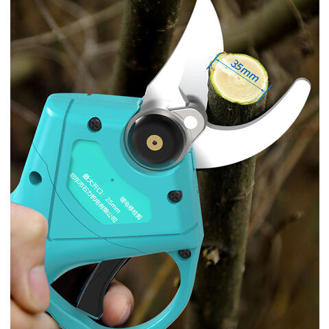 25mm Cordless Pruners Scissor Cutter for Gardening Tree