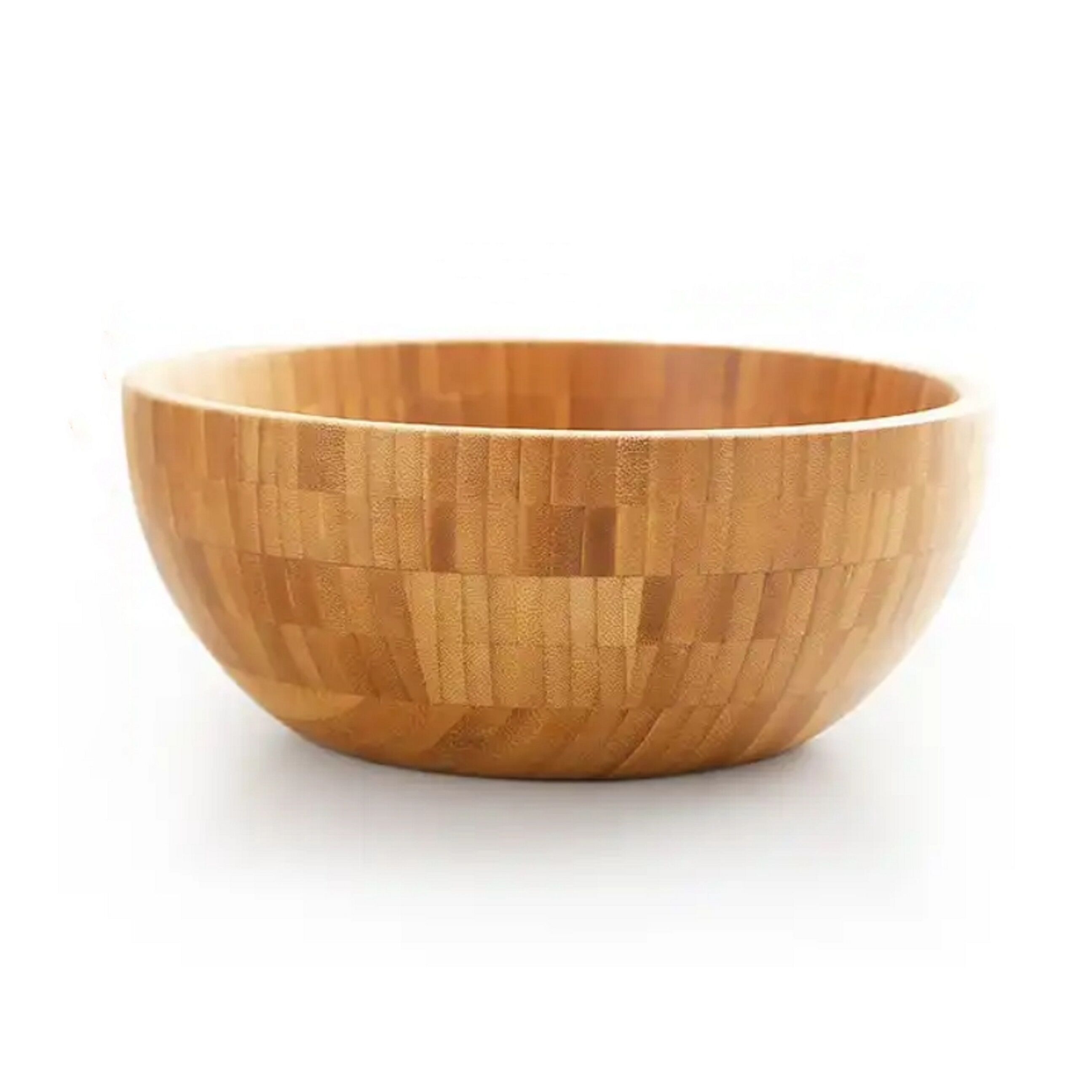 Buy Wholesale China Handmade Bamboo Salad Bowl Natural Wooden Fruit Salad  Serving Bowls Set & Bamboo Salad Bowl at USD 6.8