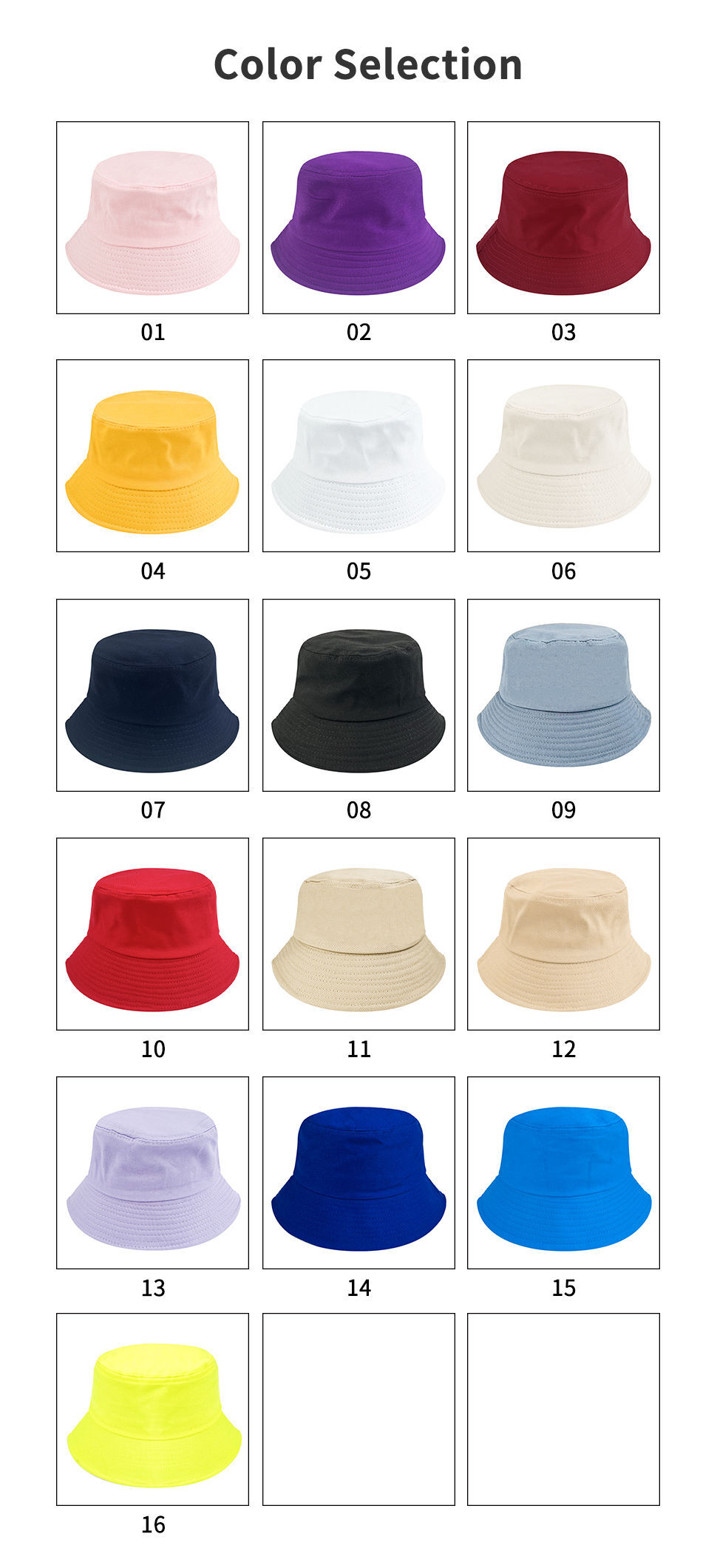 Buy Wholesale China Cotton Bucket Hats Custom Logo Bucket Hat National
