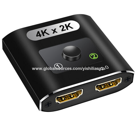 2 Port 8K HDMI 2.1 KVM Switch 4K USB-C HDCP for PS4/5 HDTV PC Printer  Monitor