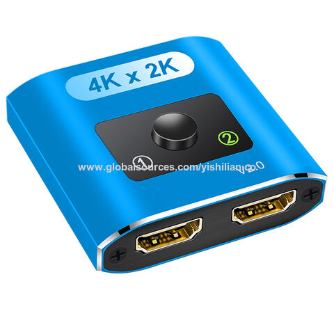 2 Port 8K HDMI 2.1 KVM Switch 4K USB-C HDCP for PS4/5 HDTV PC Printer  Monitor