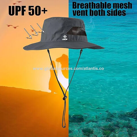 Buy China Wholesale Waterproof Large Brim Bucket Hat With String Fishing Bucket  Hats Quick Dry Sun Protection Fishing Sun Hat For Men And Women & Bucket Hat  $1.4