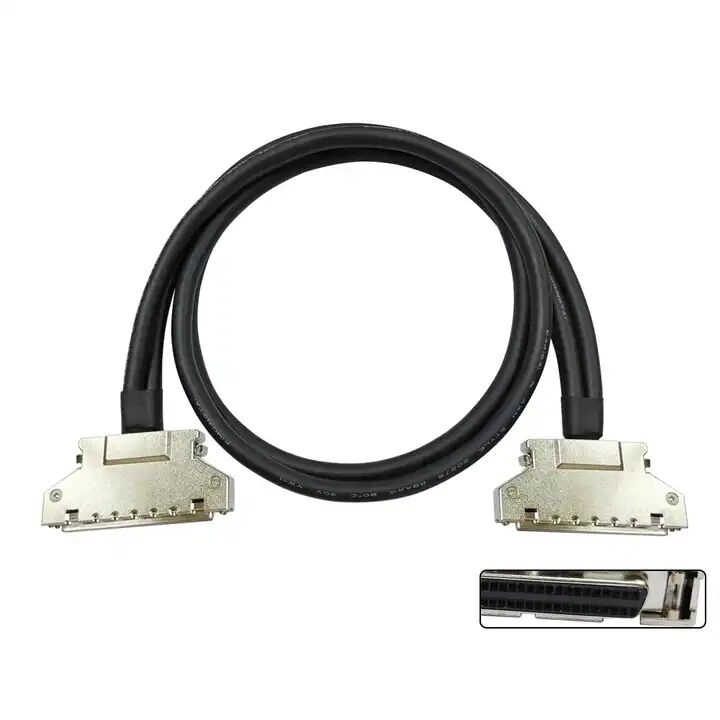 Custom Cable Factory 96 Pin Scsi Cable Micro-d Female Connector Wire ...