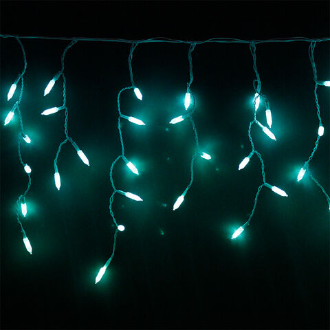 1pc Led Icicle String Light With Remote Control, Indoor & Outdoor