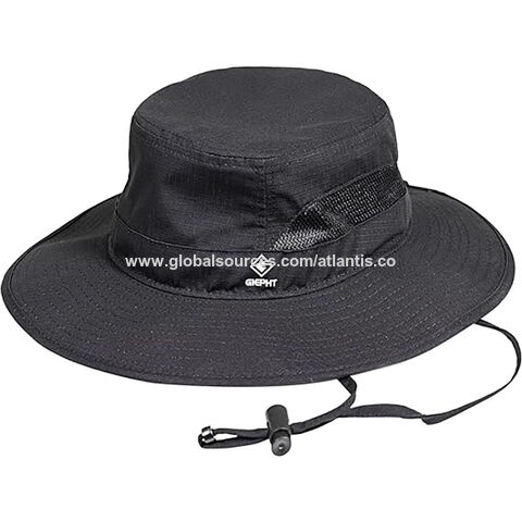Buy Wholesale China Outdoor With String Bucket Hat Uv Sun