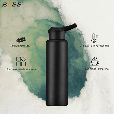 304 Graded Food Graded Black Smart Thermo Flask, For Office