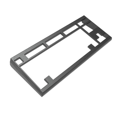 طقم غطاء علوي وسفلي للكيبورد الصناعي CNC من OEM، أغطية مفاتيح من الألومنيوم والفولاذ المقاوم للصدأ للكيبوردات الميكانيكية