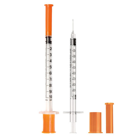 Seringue à insuline 1ml avec aiguille 27G