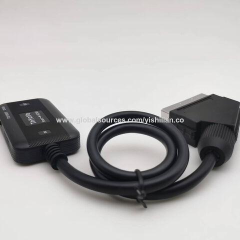 TnYoYo Adaptateur Convertisseur Péritel vers HDMI avec câble HDMI
