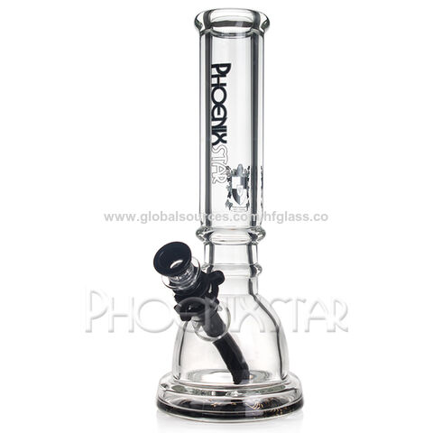 10 inch Heavy Thick Glass Bong Water Pipe Hookah with Spinning