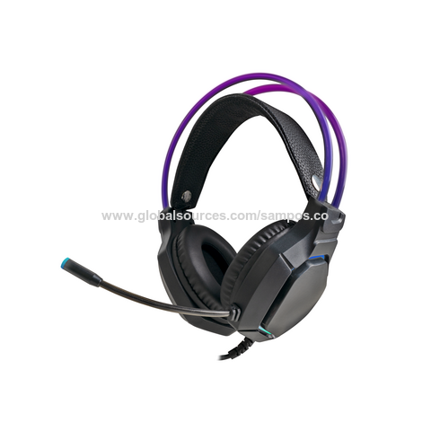 Casque de jeu Surround professionnel de haute qualité pour ordinateur, casque filaire avec micro, casque léger pour gamer
