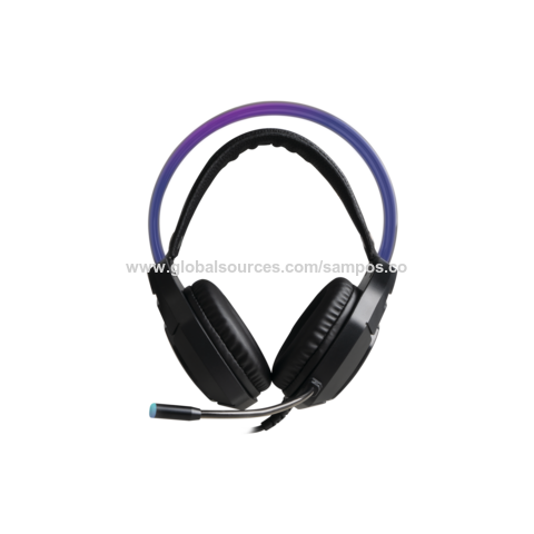 Casque de jeu Surround professionnel de haute qualité pour ordinateur, casque filaire avec micro, casque léger pour gamer