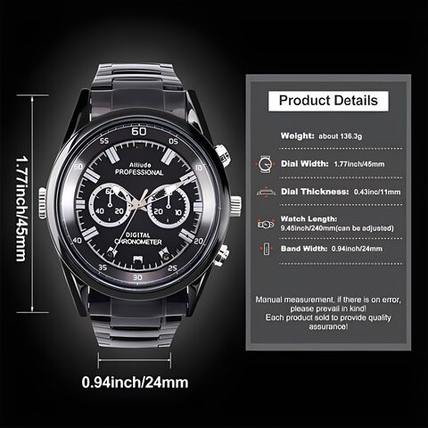 Spy Watch DVR Camera 32GB/16GB HD-1080p Hidden Video Mini Micro Cam  Surveillance