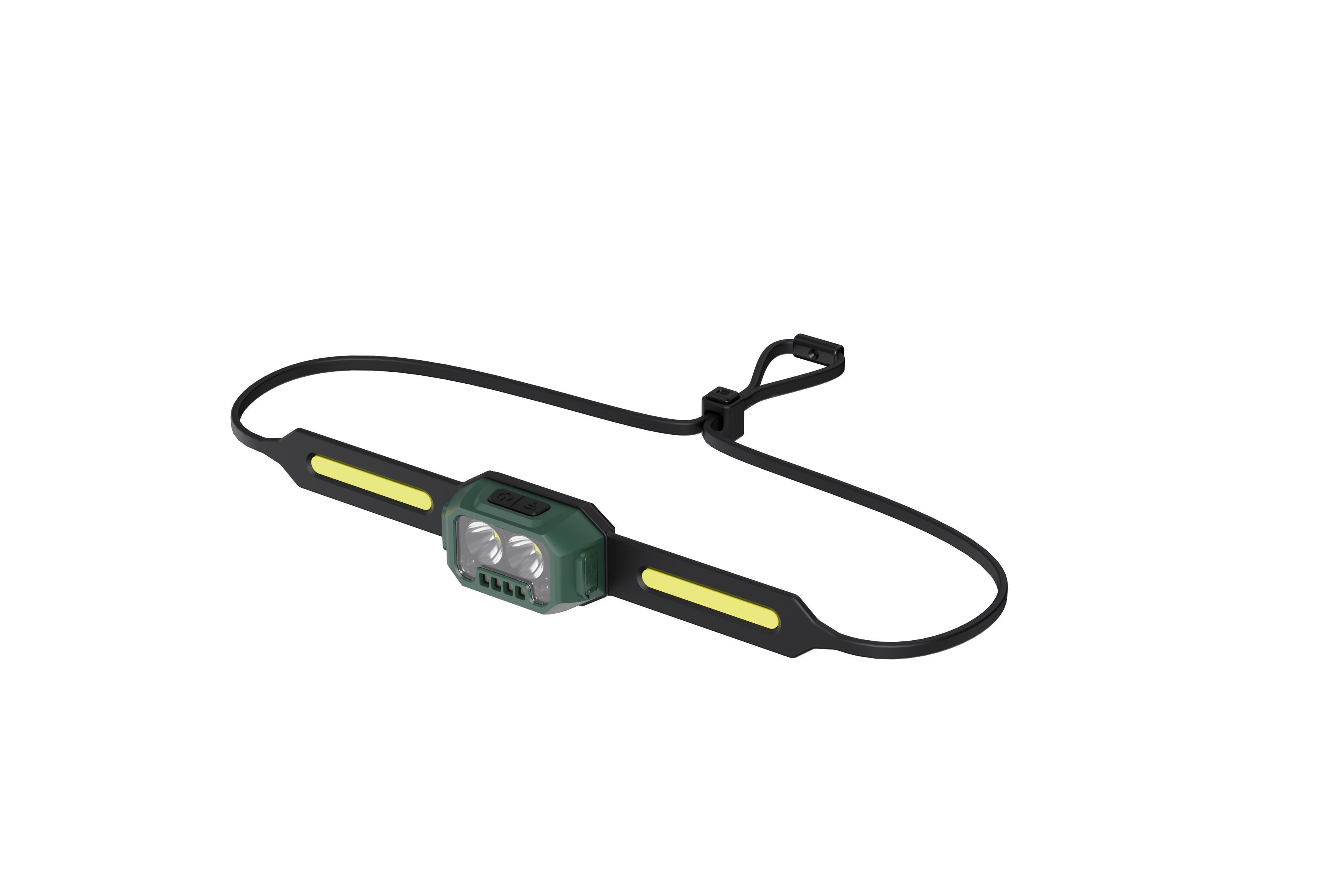 Strong Light Waved Sensor Head-Mounted Night Fishing and Hiking Silicone  Headlight - China Headlamp, Headlight