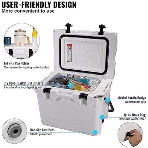 Wholesale High Quality Brief Fashion Cooler Box 23l Rotomolded Cooler Keep  Ice For Days - Expore China Wholesale Cooler Box and Rotomolded Cooler, Fishing  Cooler, Hard Cooler Box