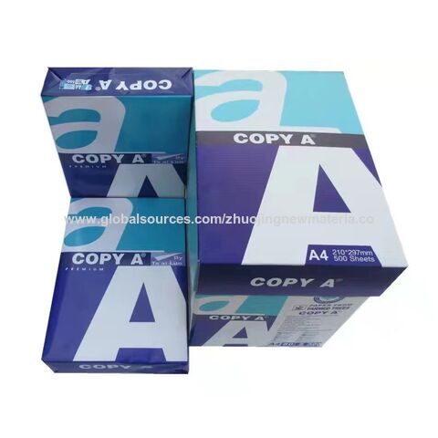 Buy Wholesale China A4 Printing Paper Size 500 Sheets 70 75 80 Gsm Copy A4  White Paper & A4 Copy Paper at USD 1.7