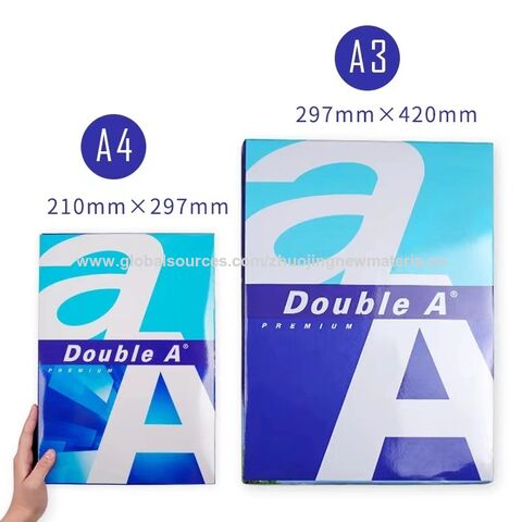 DOUBLE A PREMIUM A3 80GSM COPIER PAPER WHITE (297MM X 420MM) (500 SHEETS)