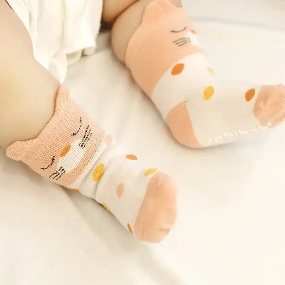 Para niños calcetines bebé 0-3 meses de otoño nuevo calcetines de