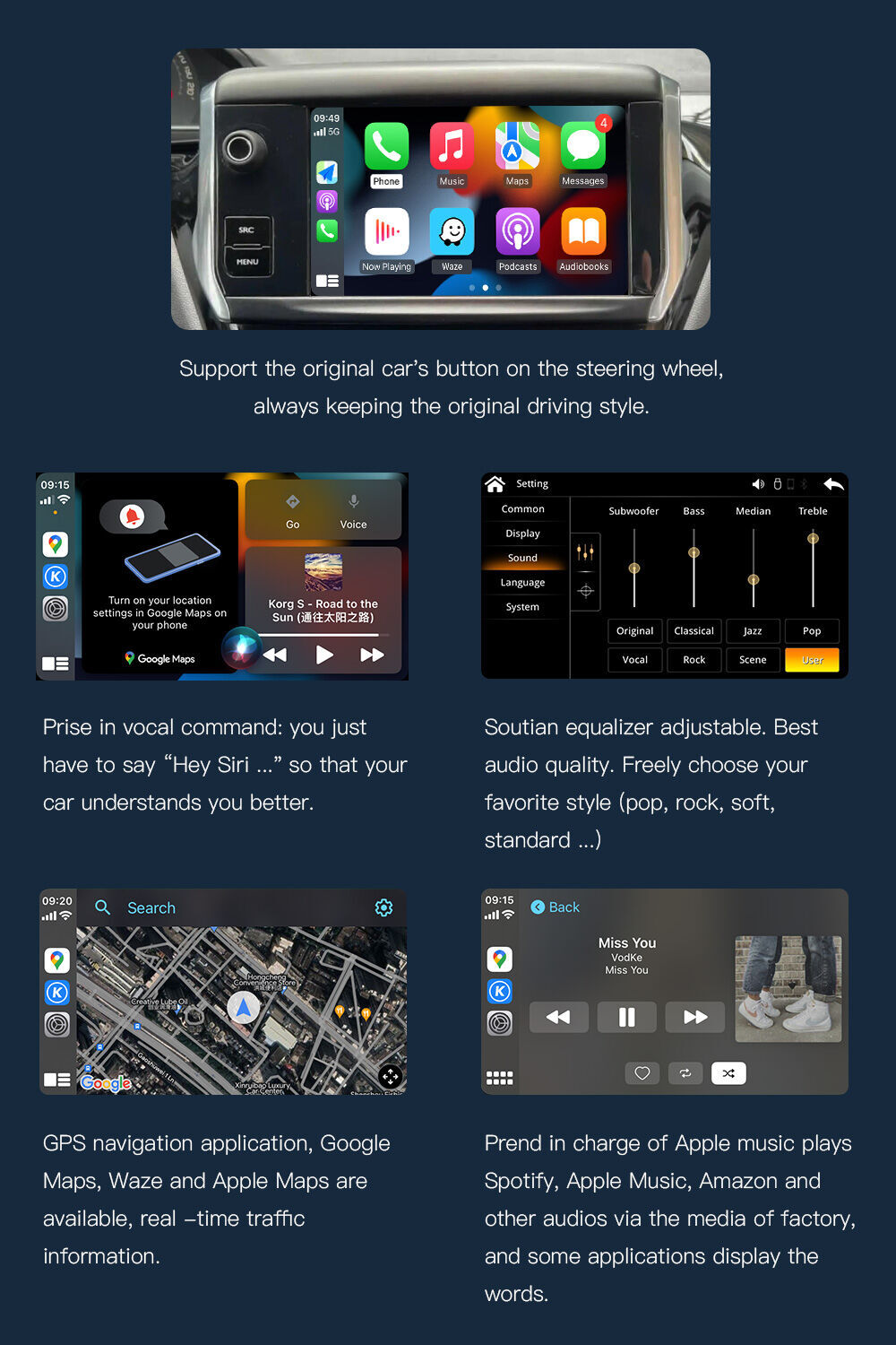 CarPlay Installs: Factory Fitted in a Peugeot 208 - CarPlay Life