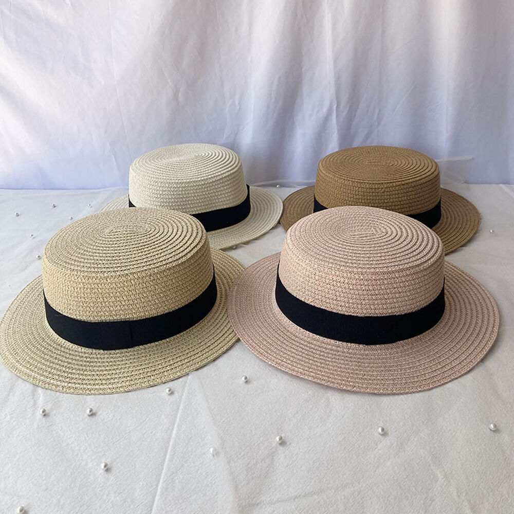 Buy China Wholesale Ladies Hat Summer Outside Travel Sun Hat Paper Woven  Straw Hat & Straw Hat $1.1