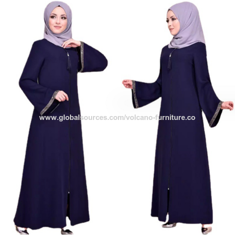 Plus Size Two Piece Abaya Sets Women Muslim Dress Beautiful