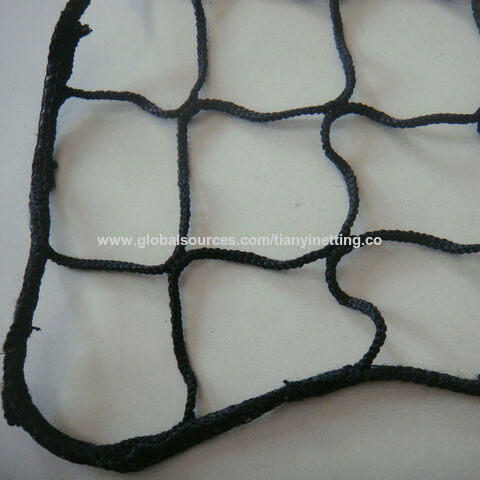 Black Knotless Cargo Netting