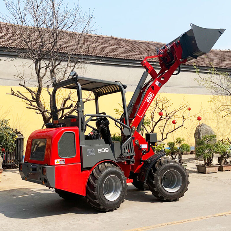 Myzg Epa Euro 5 Chinese Mini Wheel Loader 0.9t 1ton 1.5ton
