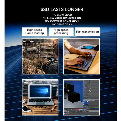 Unidad de estado sólido (SSD) SATA de 2.5 pulgadas de alta velocidad 550MB/S al por mayor, discos duros de 500GB 1TB 2TB SSD 960GB para ordenador de escritorio y portátil