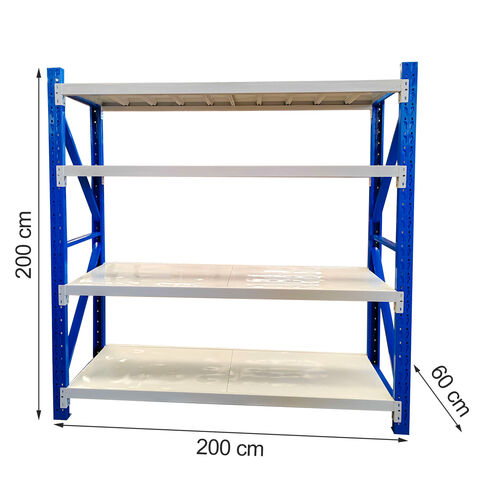 Heavy Duty Longspan Shelving on Wheels