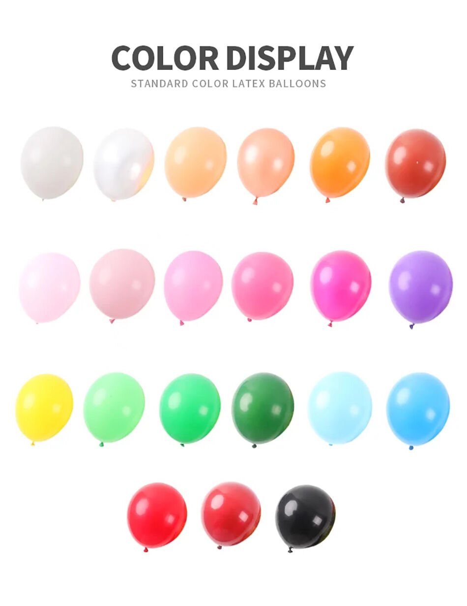 100pcs 12 Inch Balloons (Black and White Balloons)Premium Thickened Latex  Balloons for Black and White Party Decorations 