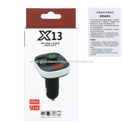 Buy Wholesale China Wholesale In Car Bluetooth Fm Transmitter Fm