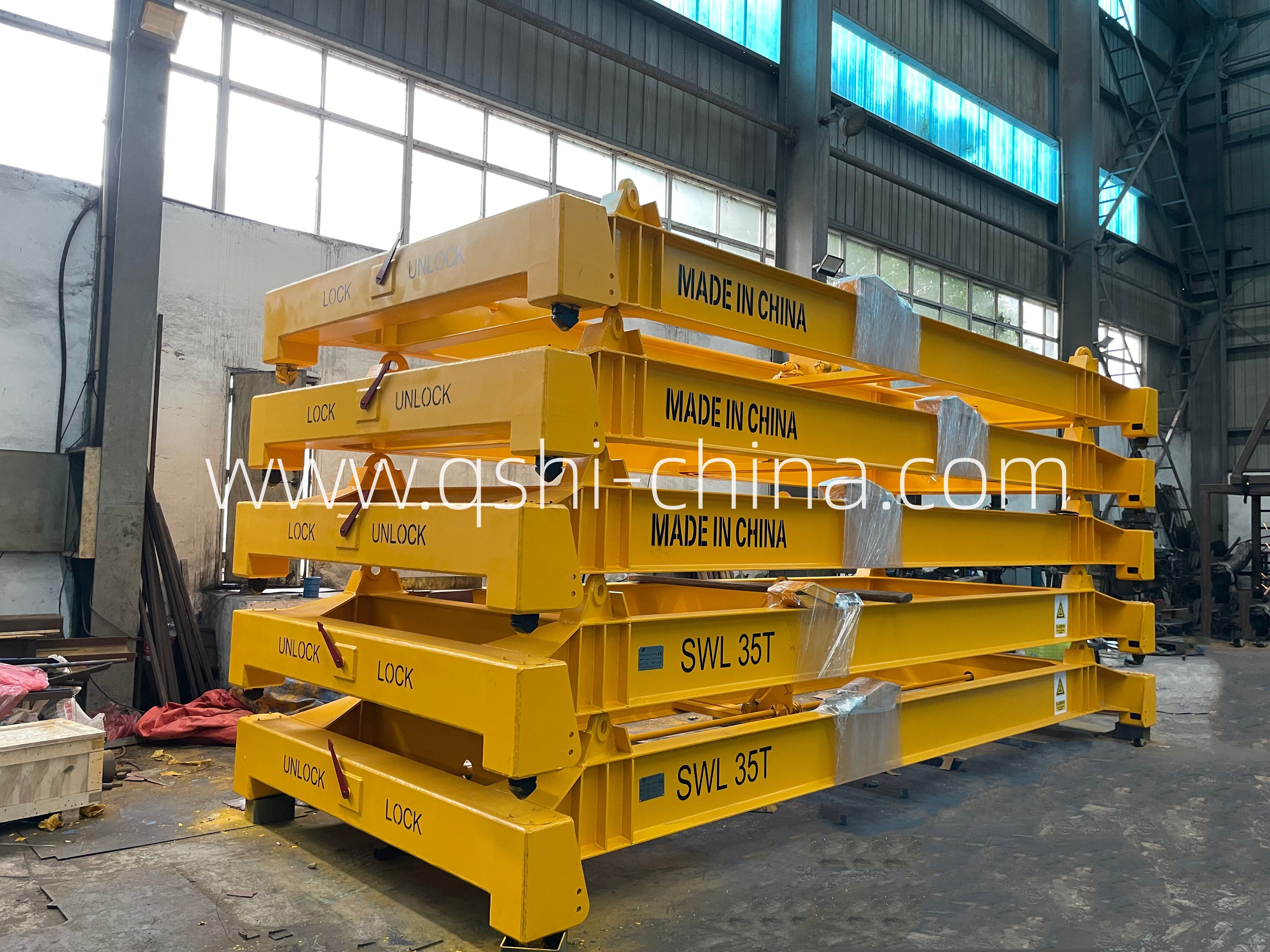 Qshi Iso Standard 20ft 40ft 45ft Twist Lock Spreader - Buy China ...