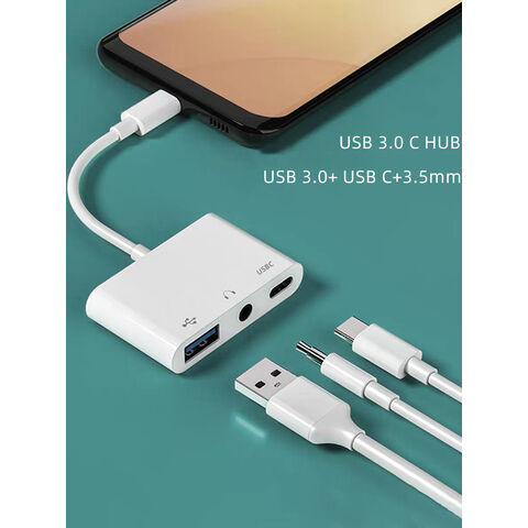 Adaptateur USB3.0 Femelle vers USB-C3.0 mâle - 15cm