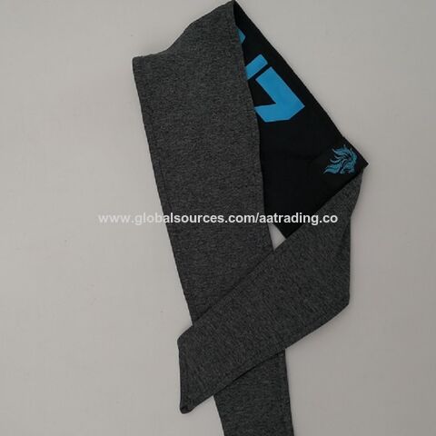 Bandeaux de sport pour hommes de couleur bleue avec logo personnalisé, tissu confortable, bandeau de tête cool pour hommes