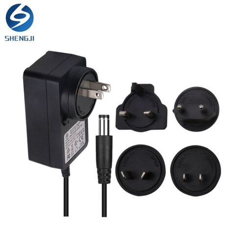 Buy Wholesale China Interchangeable Power Adapter 9v2a Ac/dc Power Adapter  With Eu/us/uk/au Plug For Router ,two Way Radio Ce/fcc/ul/saa Approval & Power  Supply at USD 3.2