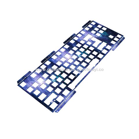 Fabricación ODM de juego de teclas para teclado CNC industrial, kit de carcasa superior e inferior de aluminio y acero inoxidable para teclados mecánicos